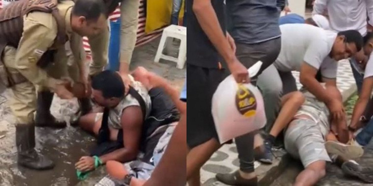 Homem dá facada em outro durante briga em fila para comprar acarajé, em Ilhéus