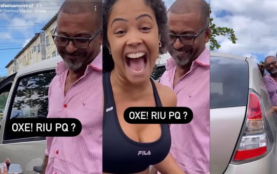 Após conquistar 1M de seguidores, Rafa Moreira presenteia o pai com carro