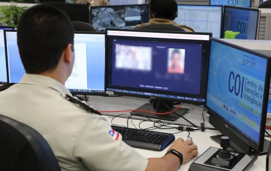 Foragido é preso após ser identificado pelo sistema de reconhecimento facial