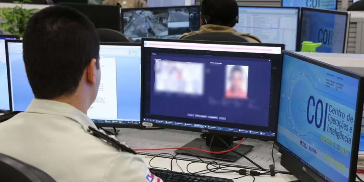 Foragido é preso após ser identificado pelo sistema de reconhecimento facial