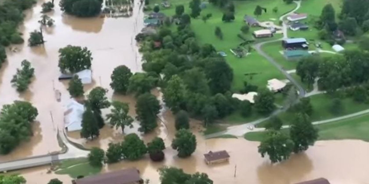 Inundações no Kentuchy: Número de mortes sobe para 26