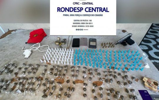 Rondesp prende seis homens com arma e drogas nas Granja Rurais, em Salvador