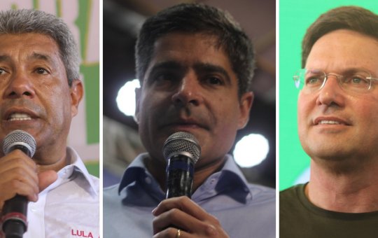 João Roma e Jerônimo detonam ausência de ACM Neto em debate: "Algo a esconder"