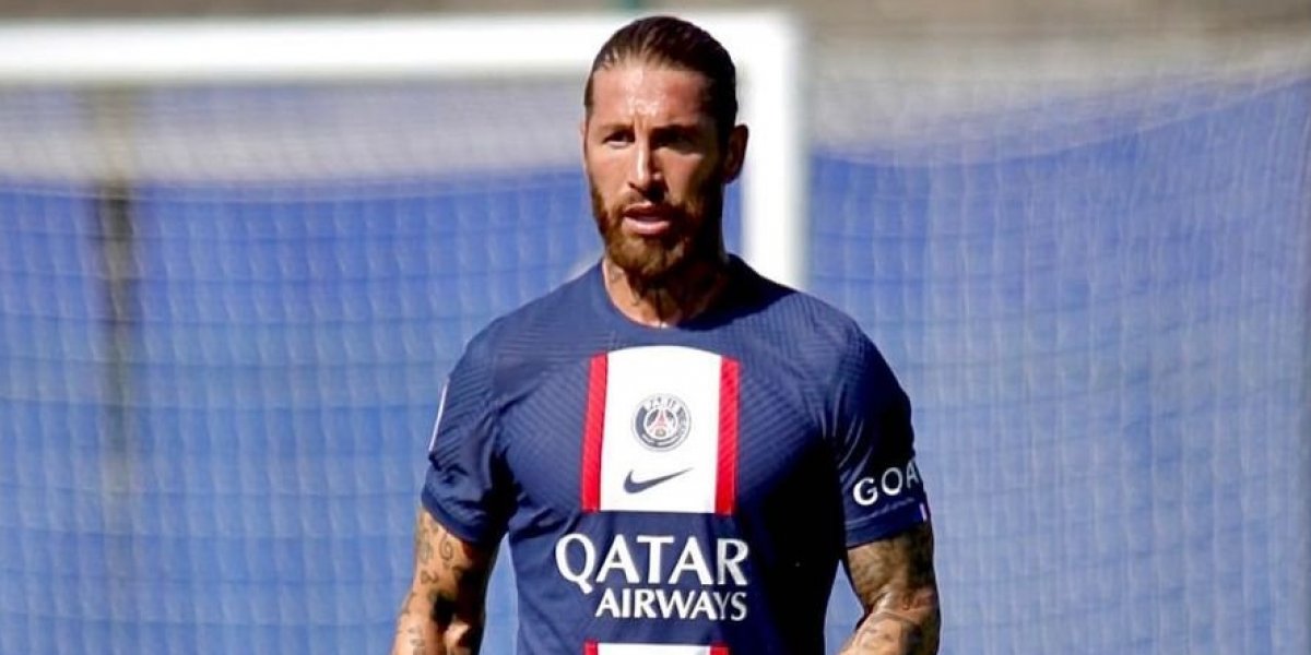 Zagueiro Sérgio Ramos viraliza na web após fazer exercício inusitado