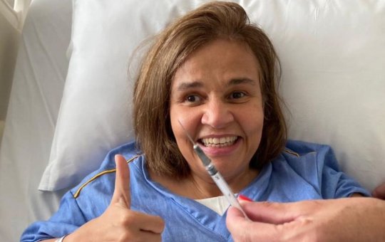 Claudia Rodrigues é hospitalizada em São Paulo