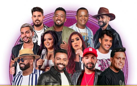 Show "10 Horas de Arrocha" acontece neste sábado (6), no Parque de Exposições