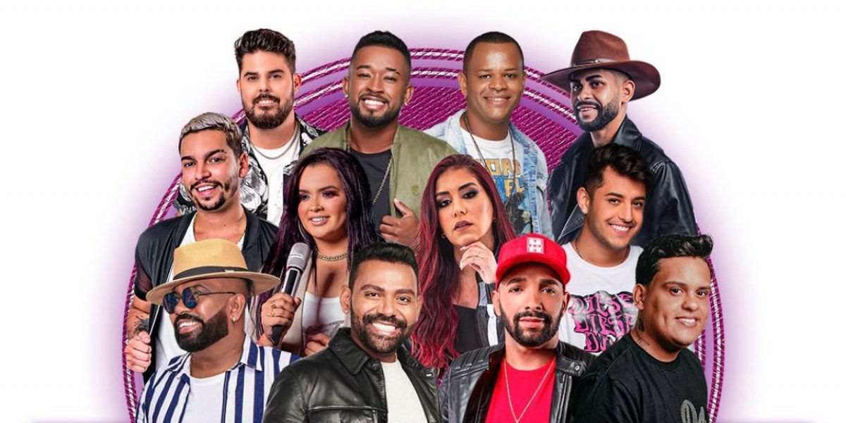 Show "10 Horas de Arrocha" acontece neste sábado (6), no Parque de Exposições