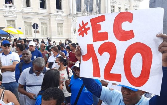 Salvador: Agentes de saúde cobram apoio de vereadores para derrubar veto de Reis