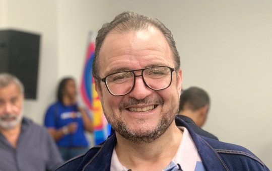 "O melhor caminho é estarmos com ACM Neto", diz presidente do PTB em evento