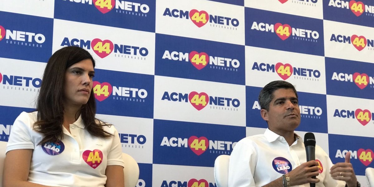 "Perguntem a ele", diz ACM Neto sobre possibilidade de José Ronaldo romper