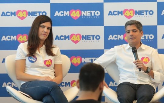 ACM Neto justifica escolha da vice com resultado de pesquisa