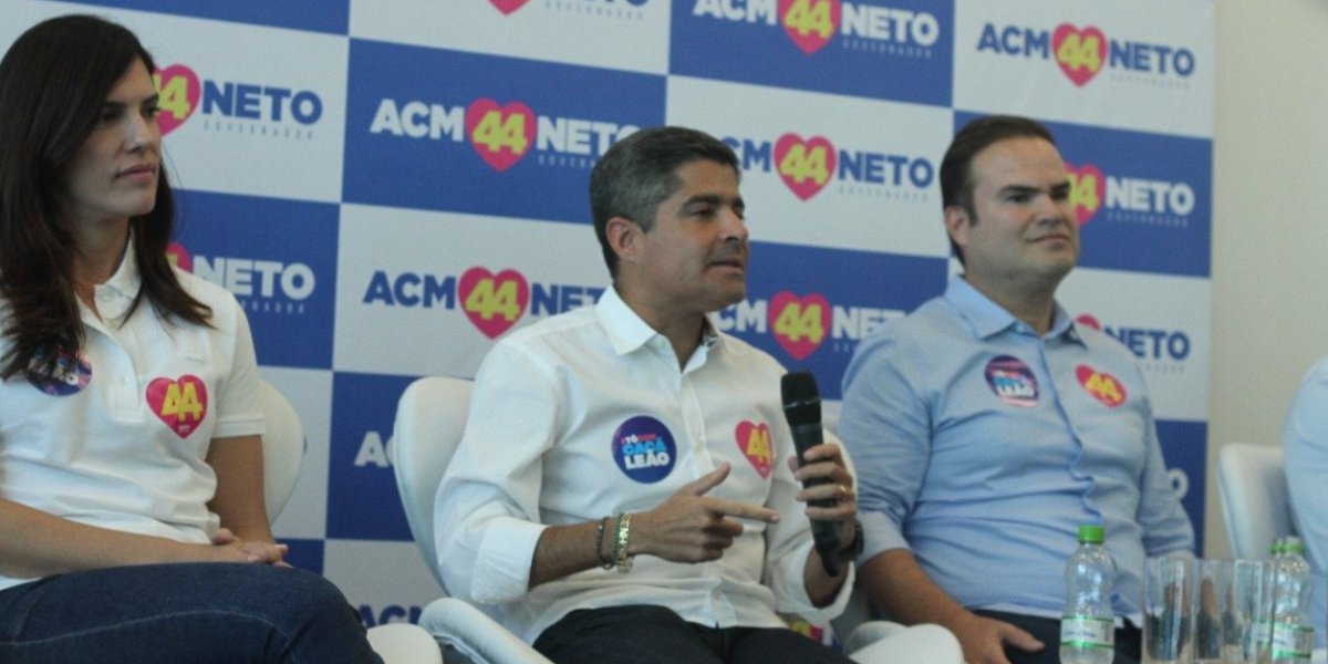ACM Neto oficializa candidatura ao governo da Bahia