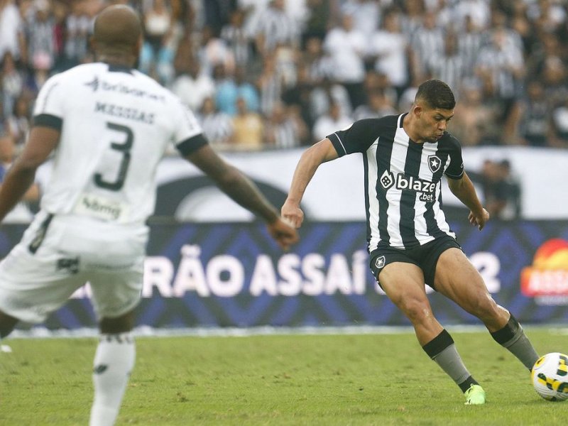 Série A: Botafogo sai na frente mas cede a empate do Ceará no Brasileirão