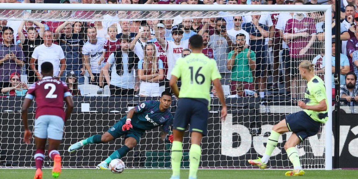 Haaland marca dois gols e Man City estreia com vitória no Campeonato Inglês