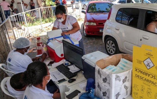 Confira a estratégia de vacinação da Covid-19 em Salvador de segunda-feira (8)