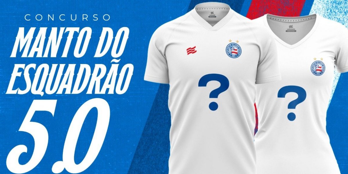 Bahia divulga nova edição do 'Manto do Esquadrão', concurso para criar uniformes