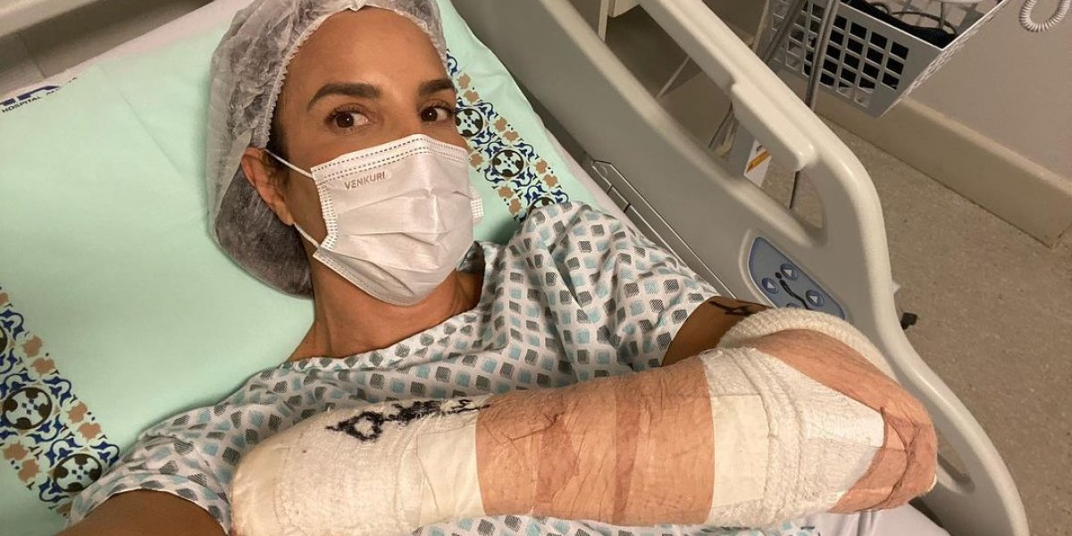 Ivete Sangalo é submetida a cirurgia após internação em hospital de Salvador