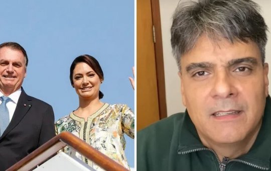 Jair e Michelle Bolsonaro visitam Guilherme Pádua e almoçam com pastor e esposa