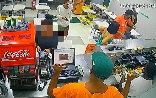 Casal do crime: dupla criminosa assalta lanchonete famosa no Barbalho