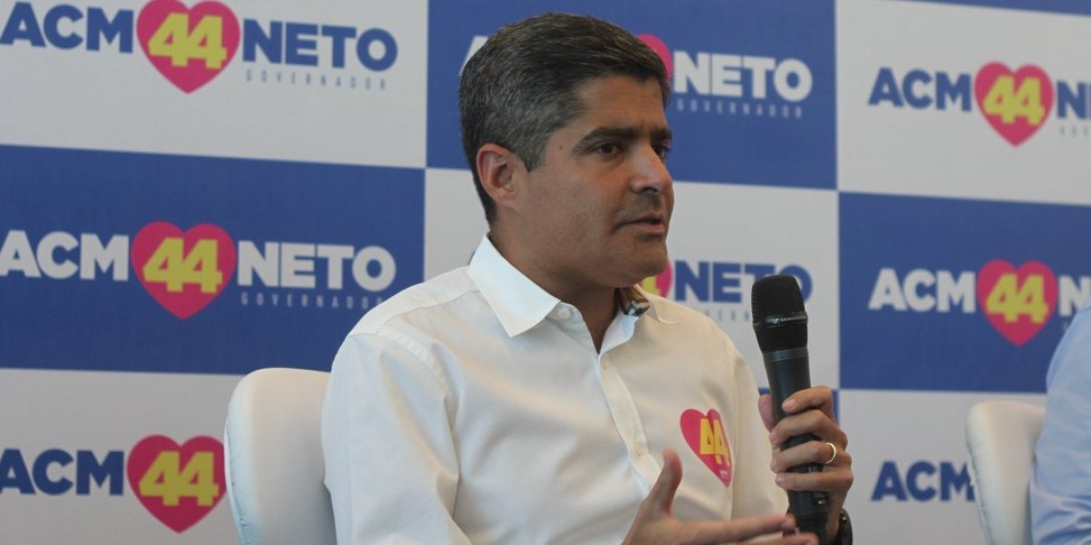ACM Neto terá o maior tempo de TV entre os candidatos ao governo da Bahia