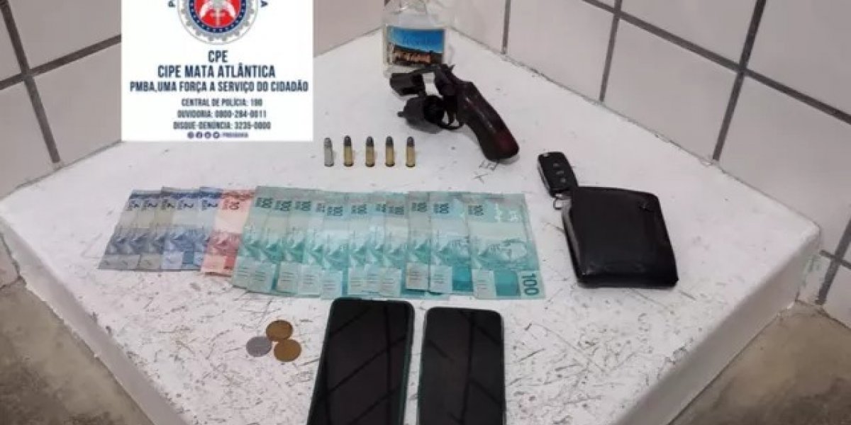 Vice-prefeito baiano é preso por posse ilegal de arma