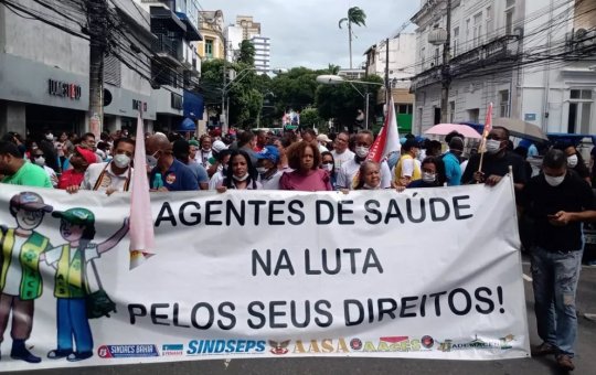 Agentes de saúde voltam à Câmara em novo capítulo da luta por reajuste salarial