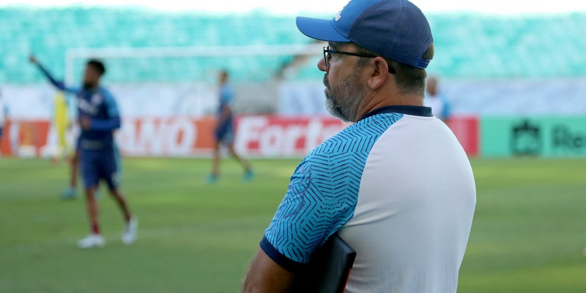 "Fizemos tudo que poderia ser feito", avaliou Enderson sobre empate do Bahia
