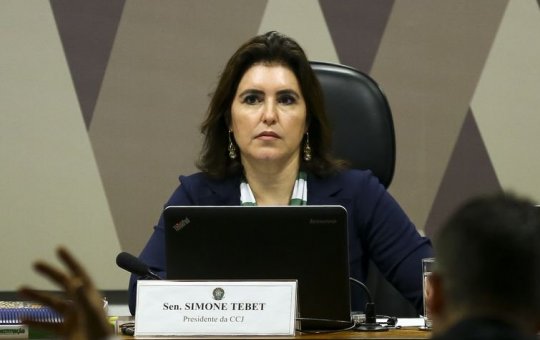 Tebet promete concluir creches inacabadas e defende Auxílio Brasil de R$ 600