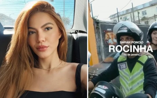 'Agora sobe a favela': Sarah Poncio é criticada após vídeo de campanha