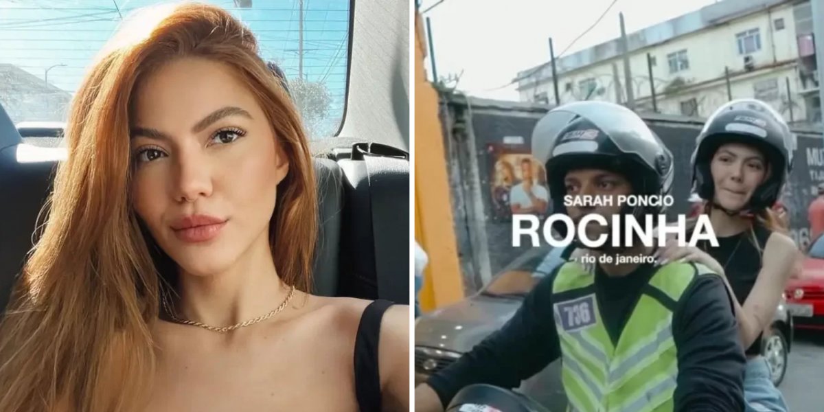 'Agora sobe a favela': Sarah Poncio é criticada após vídeo de campanha