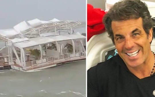 Destroços da ‘Balada flutuante’ de Alvaro Garnero são retirados do mar