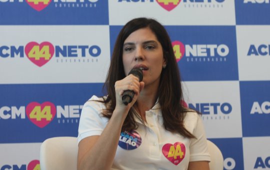 Vice de ACM Neto, Ana Coelho não participará de debate da Rede Bahia