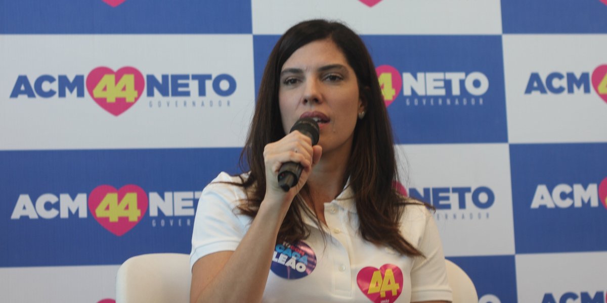 Vice de ACM Neto, Ana Coelho não participará de debate da Rede Bahia