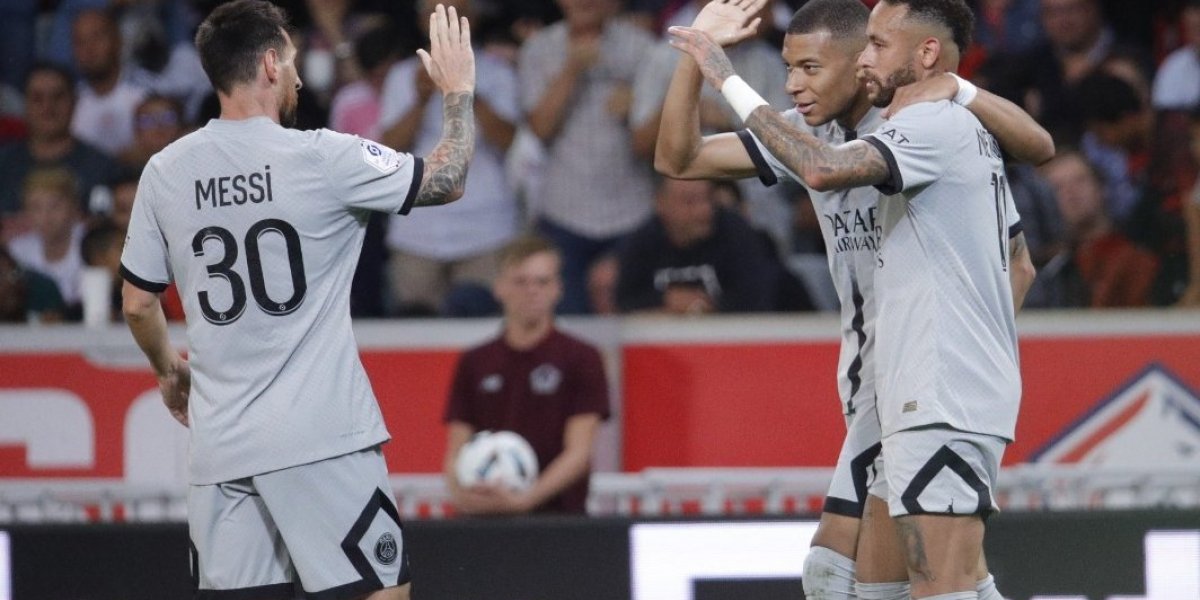 Craques se entendem e PSG aplica goleada expressiva de 7 a 1 no Lille