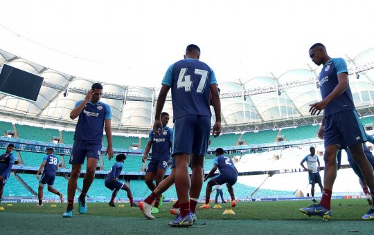 Após três dias de folga, Bahia volta treinar e terá apresentação de reforço