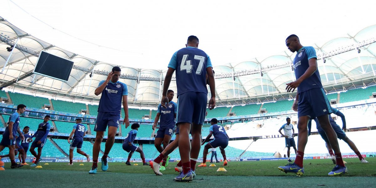 Após três dias de folga, Bahia volta treinar e terá apresentação de reforço