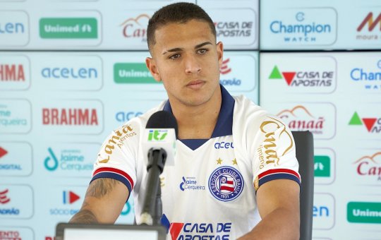 Caio Vidal promete entrar em forma rápido e quer fazer história no Bahia