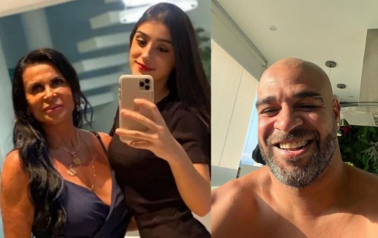 Neta de Gretchen nega namoro com Adriano Imperador, mas revela 'ficada'