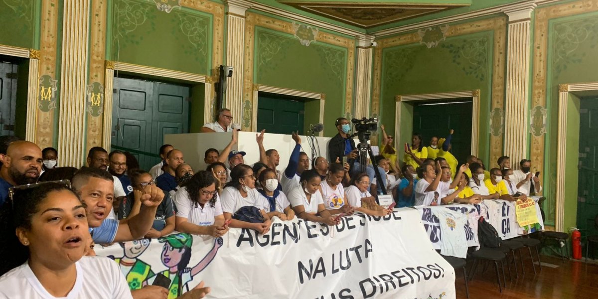 "A luta continua", afirmam agentes comunitários em luta por reajuste salarial