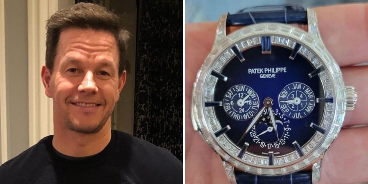 Pequena fortuna: Ator Mark Wahlberg adquire relógio avaliado em R$ 6 milhões