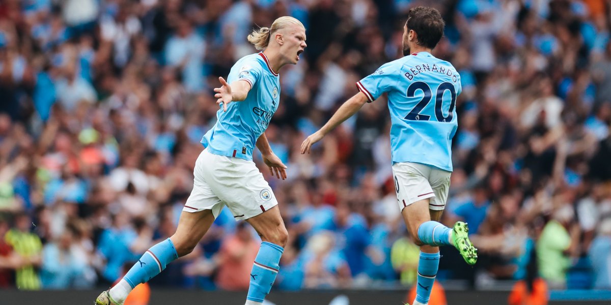 Haaland faz hat-trick, e Manchester City vence o Crystal Palace de virada