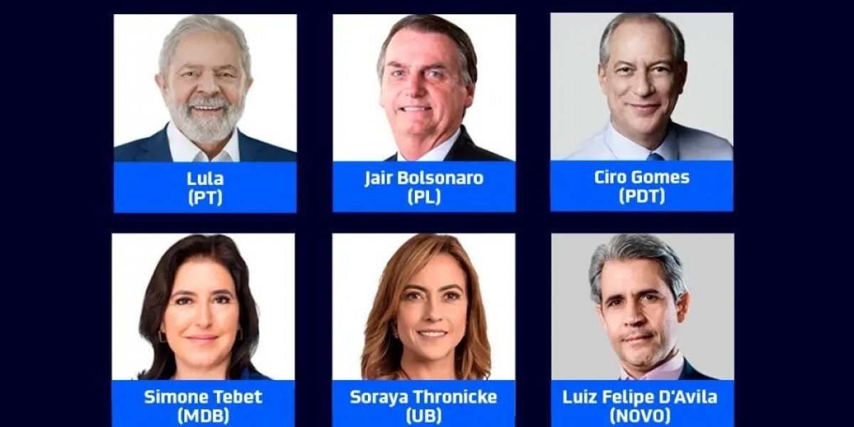 Saiba tudo sobre o primeiro debate presidencial, que será neste domingo, às 21h
