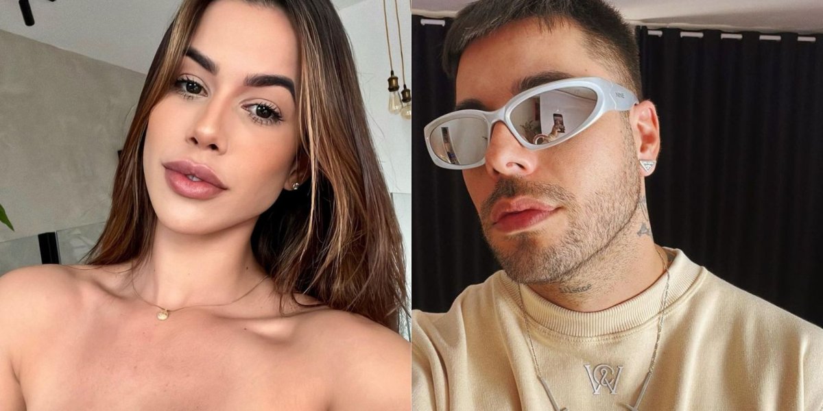 Ex-BBB Larissa Tomásia curte festa ao lado de ex de Anitta