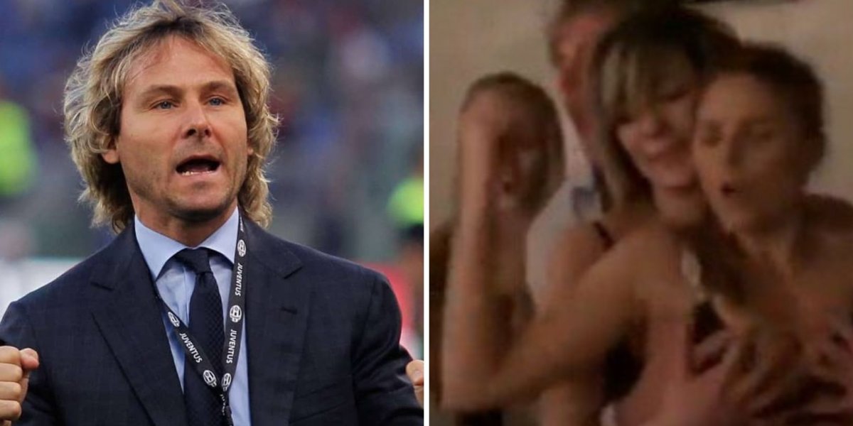 Ídolo da Juventus, Nedved apalpa seio de mulher em "baile erótico"; veja