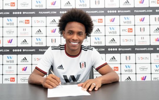 Ex-Corinthians, meio-campista William é anunciado pelo Fulham
