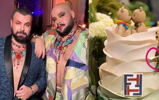 Tiago Abravanel, neto de Silvio Santos, se casa com produtor do SBT