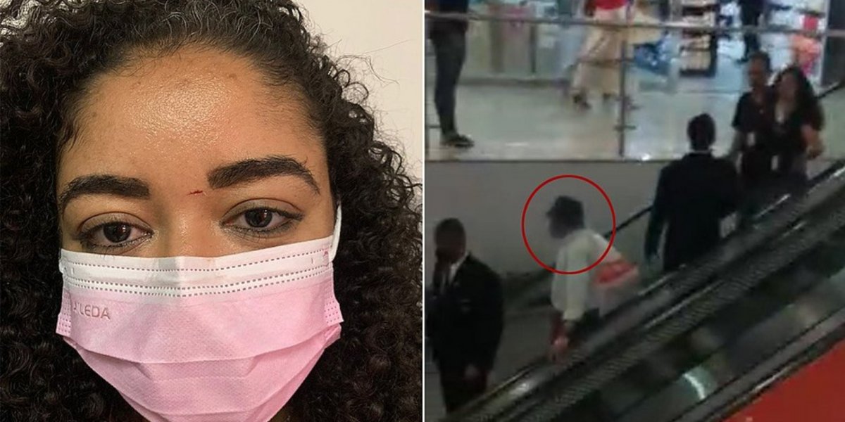 Funcionária de shopping recebe soco de cliente em Salvador