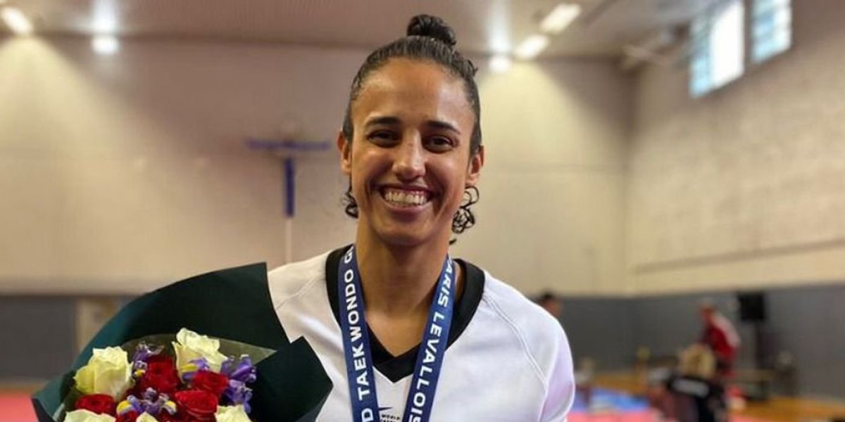 Lutadora Gabriele Siqueira é bronze no Grand Prix de Taekwondo de Paris