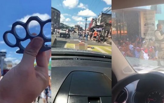 "Motorista que atropelou torcedores está foragido", diz delegado