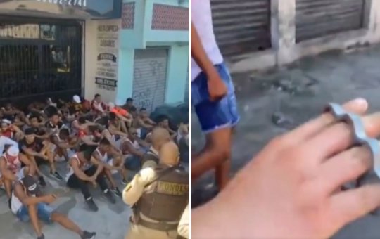 Polícia monta esquema para impedir revide de organizadas após confronto